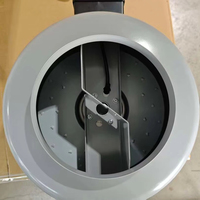 Sortie d'usine 230V 50/60HZ 200MM 8 pouces galvanisé tôle en ligne conduit ventilateur circulaire pour la Ventilation de la cuisine
