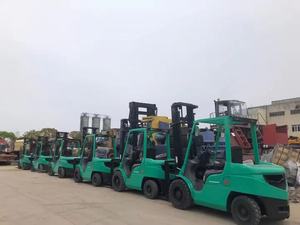 2.5/3/3.5/5/7/8/10-Ton <b>Used</b> Diesel Engine MITSUBISHI TCM KOMATSU Forklift truck triple master side shift lifting equipment - Product Image 3