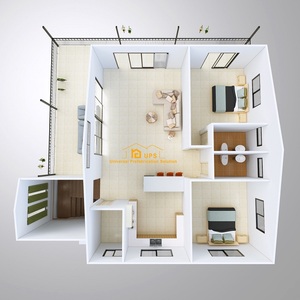 UPS 2020 nouvelle technologie de panneau de ciment de mousse de plans de maison préfabriquée - Product Image 4