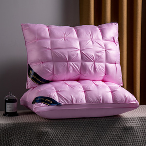 Almohadas de Cama para Hotel, Personalizadas, Suaves y Esponjosas, con Patrón Sólido, Antiestáticas, Cuadradas, 100% <span class=keywords><strong>Fibra</strong></span> de Poliéster - Product Image 6
