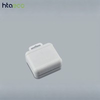 Emballage en boîte en pâte à papier moulée compostable de qualité supérieure pour produits biologiques de luxe - Boîtes intérieures et extérieures avec un design exquis