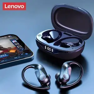 Lenovo-Nhà máy không dây BT Tai nghe với mic thể thao Thiết kế Bluetooth trong tai Hifi Stereo âm thanh TWS Tai nghe không dây