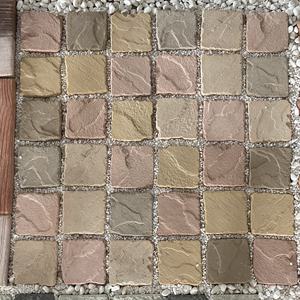 Pavés texturés et bordures de jardin, pierres de pavage artificielles pour le pavage extérieur de parcs en DIY - Ciment cultivé durable - Product Image 1