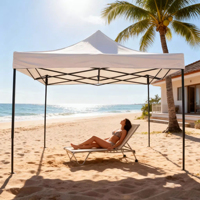 Tente de réception pliante pour événements commerciaux en plein air, personnalisée en gros, tente publicitaire, auvent imperméable, tente de salon professionnel