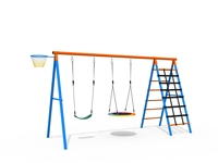 Vente chaude Intérieur/Extérieur Swing Multi-Seat Swing Slide Made EVA pour Garderie École Aventure Parc Trampoline Park Shopping Mall