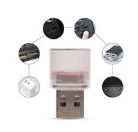 Mini lumière LED USB pour voiture Lampes d'ambiance décoratives pour l'intérieur Auto PC Computer USB Portable Lights Plug Play