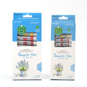 Keep Smiling Wholesale Artist Graffiti <span class=keywords><strong>Gouache</strong></span> Paint Set Peinture <span class=keywords><strong>Gouache</strong></span> à séchage rapide pour la peinture sur papier et toile - Product Image 3