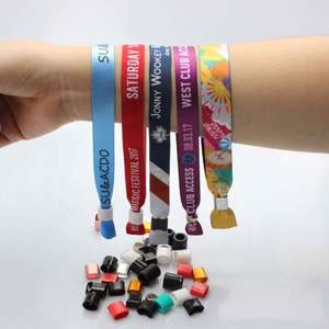 Bracelet en tissu imprimé éco-responsable recommandé, thème Amour, logo personnalisé, événements culturels, mode sportive, luxe, échantillon gratuit, breloque - Product Image 4