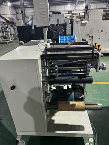 LFQ-320 CuộN để cuộn dính nhãn giấy, phim, nhôm lá Nhãn dán nhãn rạch và tua máy nhà máy kho - Product Image 6