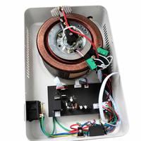 Estabilizador de Voltaje Ultra Delgado para Montaje en Pared, 1KVA 1000W 220V Monofásico, Mini Regulador de CA para TV y Computadora