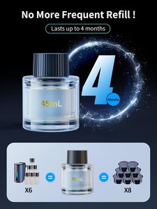 Top Sale Luxury Scent Car Air Freshener Fragrance <b>Diffuser</b> Machine,Portable Waterless Aroma Essential <b>Oil</b> Car <b>Diffuser</b> - Product Image 5