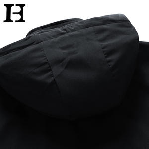 Chaqueta de Moda de Color Sólido de la Mejor Calidad, Chaqueta Larga para Hombre, Chaqueta de Talla Grande para Hombre - Product Image 6