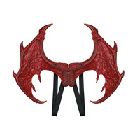 Ensemble de costume de dragon RP amélioré 2026 pour enfants – Ailes, queue, masque et accessoires de décoration pour fête d'Halloween et cosplay
