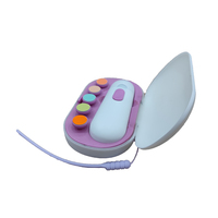 Coupe-ongles portable pour bébé, sûr, doux et silencieux, lime à ongles électrique pour bébé avec lumière LED pour les soins des ongles de bébé à la maison et la nuit