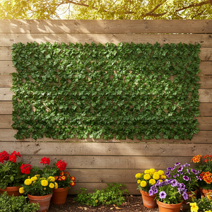 LUYI - Cerca de Hojas de Hiedra <span class=keywords><strong>Artificial</strong></span> para Privacidad, Adecuada para Jardín, Balcón, Decoración de Jardín - Product Image 3