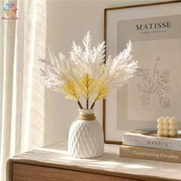 Branche de cèdre artificielle décorative, faux cyprès, verdure pour la décoration de vases d'automne et de Noël à la maison