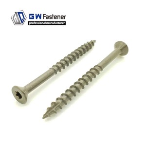 Type 17 ACQ Lumber Torx <strong>Wood</strong> <strong>Screw</strong> Exterior Deck <strong>Screws</strong> Ruspert Ceramic Robertson <strong>Screw</strong> - Product Image 4