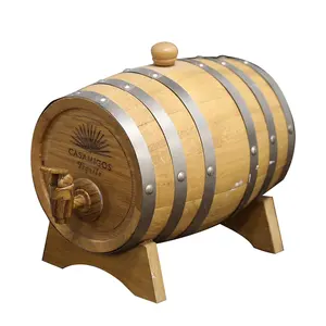 Wooden Barrel Large Capacity Wine Barrel Wooden Barrels For Sale