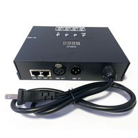 Contrôleur LED Pixel Artnet DMX vers SPI à 4 ports H806SA, prix usine, prend en charge les cartes SD, console DMX512, contrôleur WS2811 UCS8904
