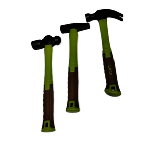45# Steel Round Head Ball Peen <strong>Pin</strong> <strong>Hammer</strong> with Fiberglass Handle 1 Face Diameter 30CM VariousWeight - Product Image 6