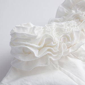 Nouveaux hauts décontractés sans manches à col montant pour filles, modèle fantaisie de créateur - Product Image 4