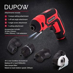 Tournevis sans fil multifonction mini rechargeable avec batterie Li-ion 4V MAX 1500mAh <span class=keywords><strong>4</strong></span> en 1 - Product Image 3