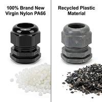 Presse-étoupe HFE de haute qualité PG7-63/M16, connecteur étanche en nylon pour câble, filetage impérial mâle, à étages