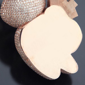 สร้อยคอจี้เพชรหรูหราคุณภาพสูงสำหรับผู้หญิงชุดโรแมนติกและมีสไตล์ในราคาที่เหมาะสม - Product Image 6