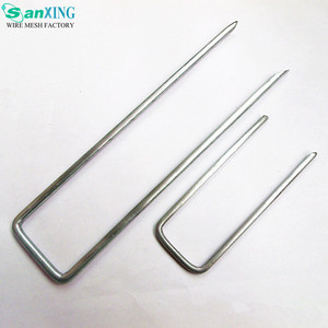Piquets de jardinage en acier galvanisé en forme de U SanXIN pour accessoires de jardinage - Product Image 4