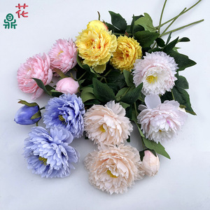 Fleurs de pivoine artificielles en soie, décorations d'arche de mariage, grand bouquet de pivoines pour allée de mariage, salle de banquet - Product Image 1