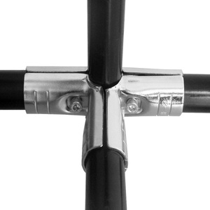 Nero rivestito HJ giunti metallici, angolo di metallo comune in accessori <span class=keywords><strong>per</strong></span> <span class=keywords><strong>tubi</strong></span> - Product Image 3
