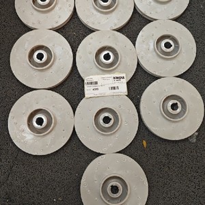 ใบพัดพลาสติก KNOLL 4319 TG40 ขนาด 152 มม. แบบโค้ง สำหรับปั๊มแรงเหวี่ยงอุตสาหกรรม - Product Image 3