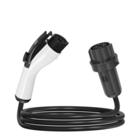 Câble d'extension de charge AC 40A Type 1 vers Type 1 (J1772) 5m, étanche IP55, vente chaude