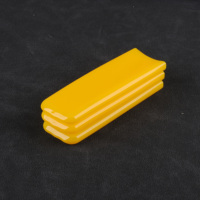 Capuchon d'extrémité flexible en caoutchouc plat spécifique aux vannes à boisseau sphérique, manchon antidérapant en PVC plastique, capuchon de protection