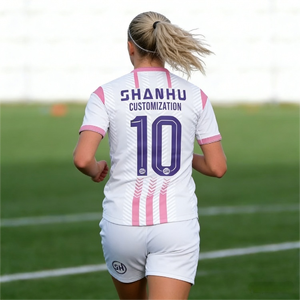 מדי כדורגל לנשים, חולצת כדורגל מבד פוליאסטר נושם, חולצת ספורט לנשים, חולצות כדורגל - Product Image 4