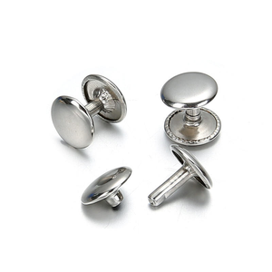 Rivets encastrés en cuir à tête ronde, M10 M6 M5, Rivets encastrés en laiton sur mesure - Product Image 1