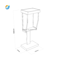 Cabine téléphonique pour événements avec livre d'or audio, idéale pour mariages, fêtes et décoration de toile de fond