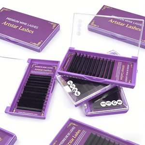 <span class=keywords><strong>Cils</strong></span> individuels faits à la main en PBT coréen noir mat, certifiés ISO/CE, fournitures d'extensions <span class=keywords><strong>de</strong></span> <span class=keywords><strong>cils</strong></span>, plateaux <span class=keywords><strong>de</strong></span> marque privée - Product Image 6