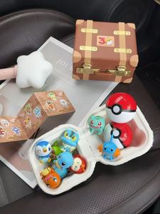 Série <span class=keywords><strong>Pikachu</strong></span> : Boîte Mystère Complète (8 Figurines) – Figurines de Dessins Animés Mignons pour Décoration de Bureau, Cadeau, Stock pour Revendeurs - Product Image 5