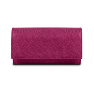 <span class=keywords><strong>Portafoglio</strong></span> di Lusso Personalizzato con Logo, Blocco RFID, in Poliestere e Vera Pelle, Porta Carte di Credito e Contanti, Pochette Lunga da Donna - Product Image 4