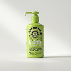 Refillable Matte Aluminum <b>Pump</b> <b>Bottle</b> for Body Butter and Lotion Eco-conscious Skincare Packaging Set - Product Image 3