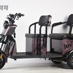 Tricycle électrique familial 800W, scooter de mobilité à carrosserie ouverte, transport à trois roues pour usage familial - Product Image 6