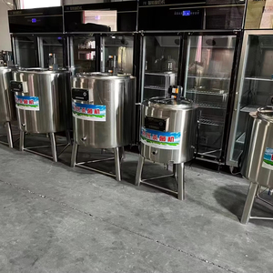 Máquina de producción de yogur a pequeña escala Tanque de incubadora de yogur y máquina para hacer yogur Equipo de procesamiento de lácteos - Product Image 1