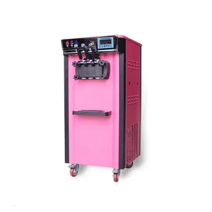 Haga 3 sabores de máquina de helados/Una máquina de helados que hace deliciosos helados/Máquina de helados
