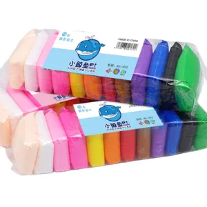 Customized Soft Polymer Self Diy Air Dry Drying Plasticine Modeling Clay Set Pack Wholesale
