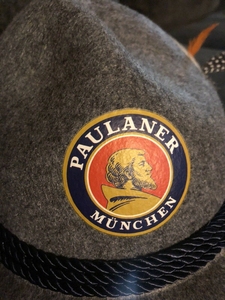 Chapeau en feutre gris <span class=keywords><strong>Paulaner</strong></span> Munich avec logo imprimé - Product Image 5