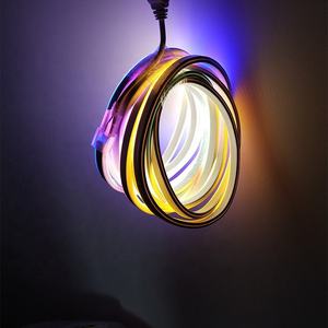 ไฟนีออน LED แบบเส้น ซิงค์เพลงได้ RGB ยืดหยุ่นได้ IP65 ซิลิโคน DC12V 5 เมตร สำหรับภายนอกอาคาร ปรับความสว่างได้ ตกแต่งสไตล์โมเดิร์น สำหรับงานดิสโก้ - Product Image 1