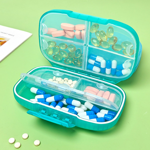 Pilule Organisateur Boîte Grand Pilule Distributeur Maison Voyage Essentials Supplément Titulaire Portable Vitamine <span class=keywords><strong>Trieur</strong></span> 7 <span class=keywords><strong>Compartiments</strong></span> - Product Image 1