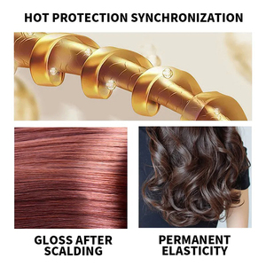 Loción Permanente para el Cabello de Calidad Profesional para Salón de Belleza, para Alisar y Rizar, Crema Permanente con Ácido Natural - Product Image 4