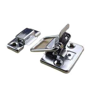 Functional Carrying Iron Polished & Plated <b>Small</b> Guitar Latch <b>Suitcase</b> Accessories Music Box Draw Toggle Lock Carton - Product Image 2